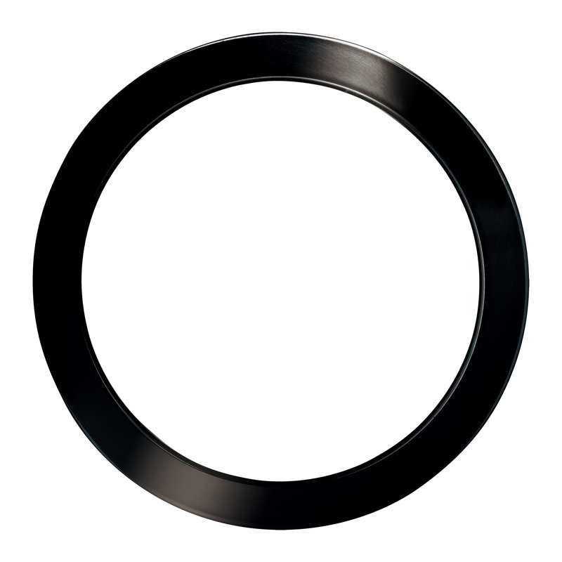 Chelmsford Trim 5 Lense, Black Chrome, 7.1" H x 7.1" W x 0.52" D
