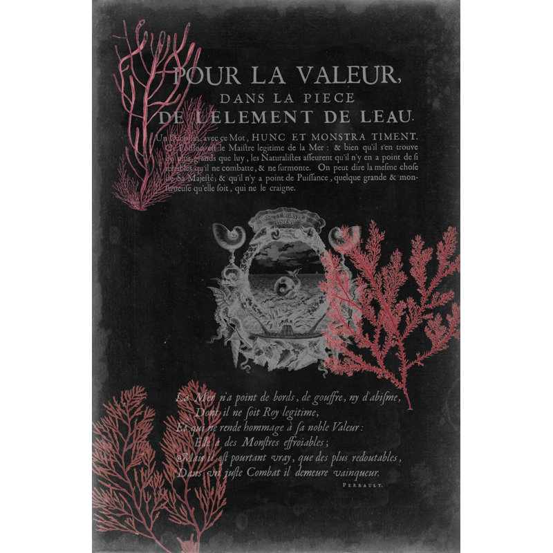 Pour La Mer II by Studio W - Wrapped Canvas Print, 30cm H x 20cm W
