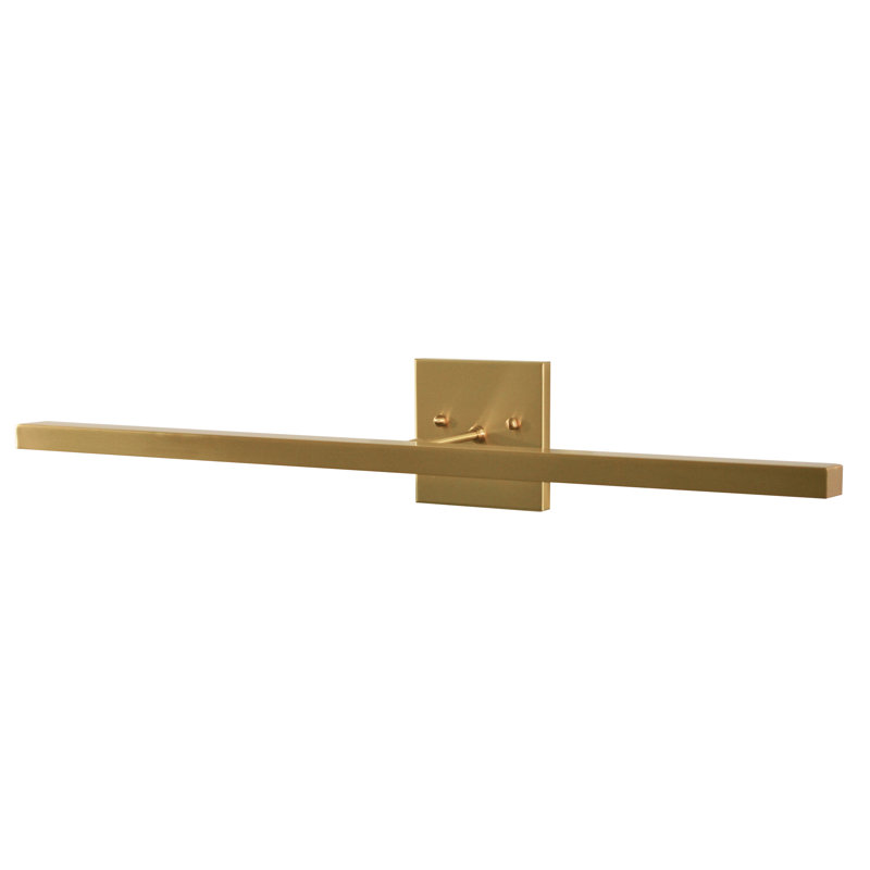 12'' Dimmable LED Wall Mounted Picture Light, Satin Brass