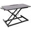 Bureau pour ordinateur portable à hauteur ajustable, station de travail assis-debout réglable avec plateau à clavier-384996948