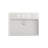 BOCCHI Milano 18.31'' Fireclay Rectangular Bathroom Sink with Overflow-94265130-90558740