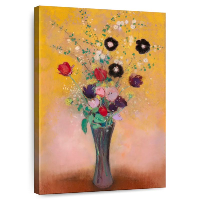 Vase de fleurs Harnek 1916, H 24 po x l 16 po