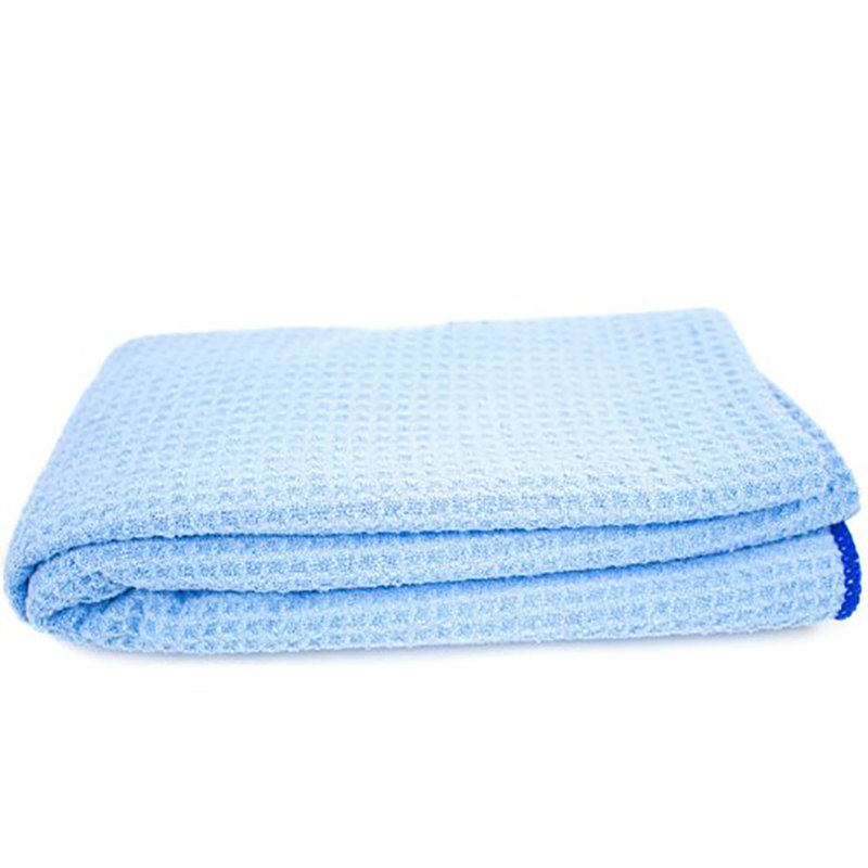 Serviette de thé gaufree en microfibre