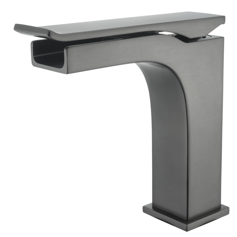 Single-Hole Bathroom Faucet, Brushed Nickel