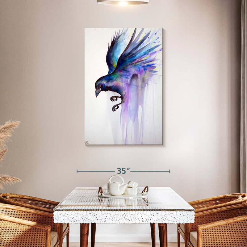 Brampt Nevermore, 45" H x 30" W