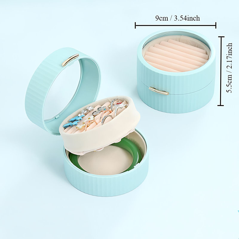 Boîte à bijoux +, Bleu