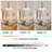 Smart Ceiling Fan with Light and Remote 6-Speed Reversible DC Motor with 3 Color  LED Light  for Bedroom Living Room