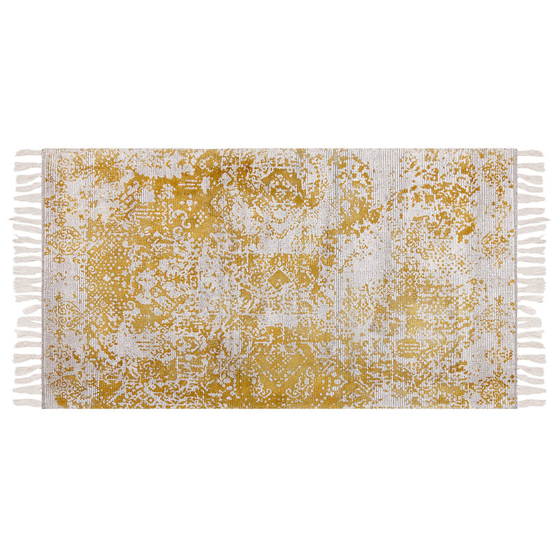 Ashawn Oriental Viscose Hand Woven Area Rug, Rectangle 80 x 150cm