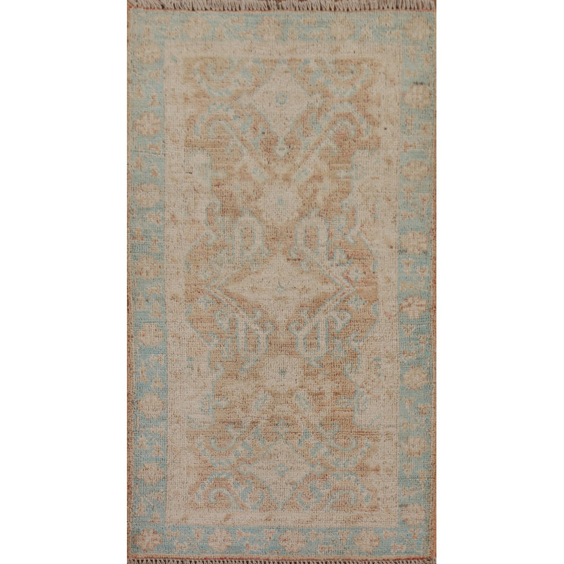 Tapis turc en laine Oushak Mute 2x4