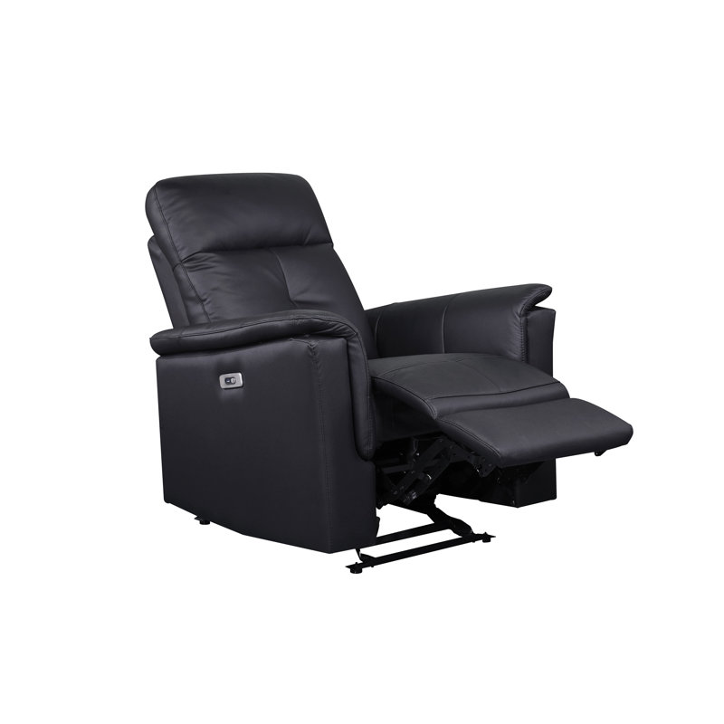 Fauteuil inclinable électrique, noir, Noir