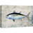 Fish "Black Fin Tuna Nautical Marine Life Artwork Animal Pictures Large Framed Canvas Print Wall Art-97558547-97558549