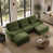 Chenille verte