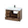 Southmead 42'' Single Bathroom Vanity with Resin Top