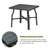 Square Aluminum Outdoor Coffee Table