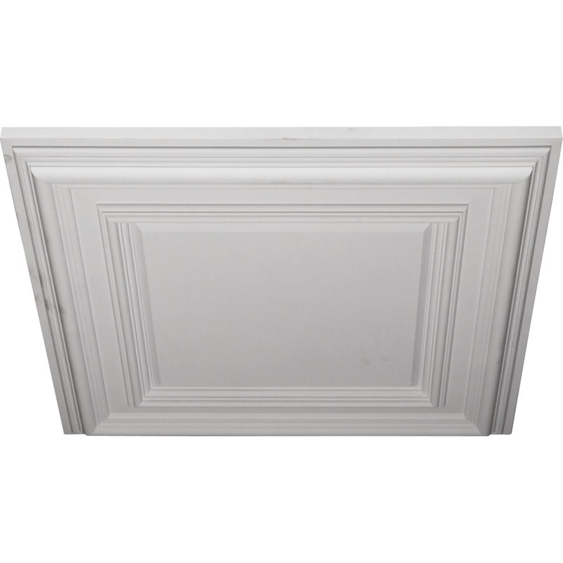 Carreau de plafond l 23 3/4 po x H 23 3/4 po x P 1 5/8 po
