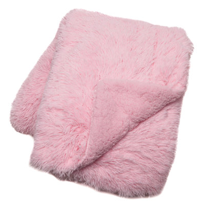 Chick Fuzzy Faux Fur Throw