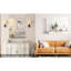 Miroir mural surdimensionné de 48 po x 32 po avec cadre en aluminium blanc, imperméable, facile à installer pour la chambre à coucher, la salle de bain, le salon et pouvant être installé de différentes façons-1224609985-1224609986