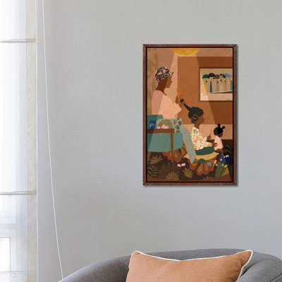 Sit Still 1 Piece Wall Art on Canvas