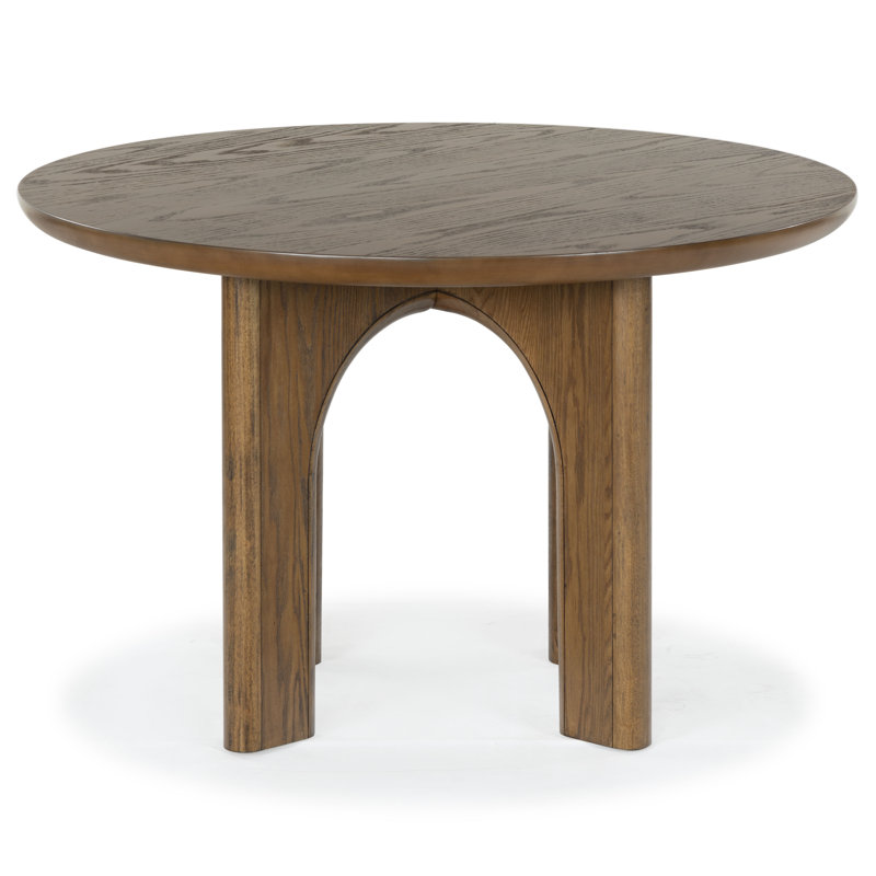 Olivetta Round Dining Table, Medium Oak