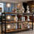 Console Table,3-Tier Hall Storage Shelf,Sofa Table