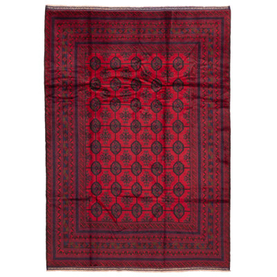 Teimani Red Rug 6'7" x 9'3"