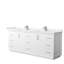 Meuble-lavabo double avec plateau Strada 84-92723793-98213389-92723791