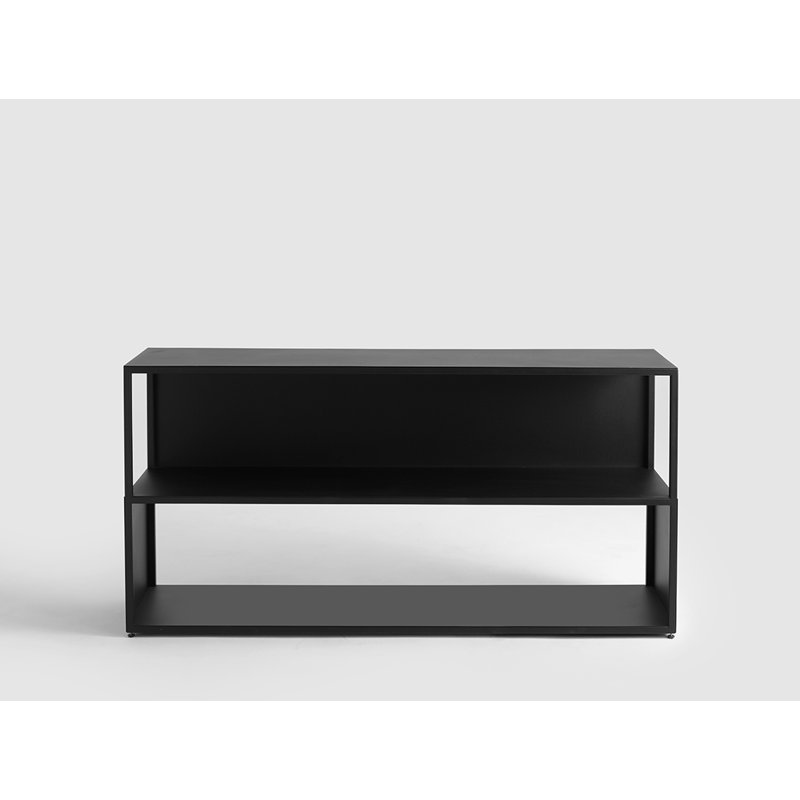 Hyller 75cm H x 150cm W Steel Geometric Bookcase