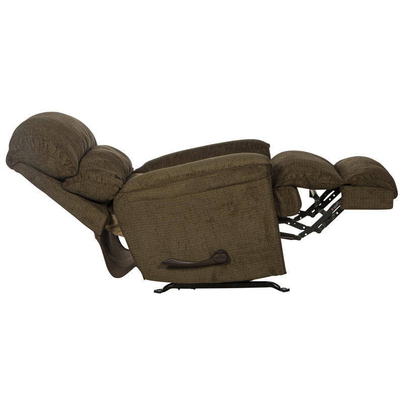 Baeten Upholstered Recliner, Coffee Chenille, Manual