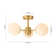 Jaquith Glass Semi Flush Mount