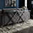 Kranz 47.25'' Glass Top Console Table