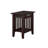 Jarrah Solid Wood End Table and Built-In Outlets-413790813-413790816