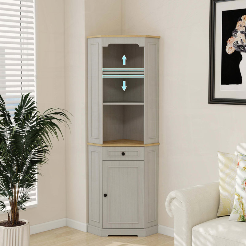 Tall Corner Cabinet