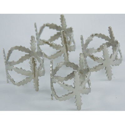 Winter Snowflake Brass Stainless Steel
