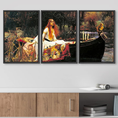 La Dame de Shalott, 3 pièces