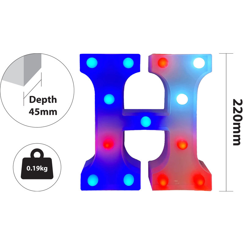 Chamble 22cm LED Sign