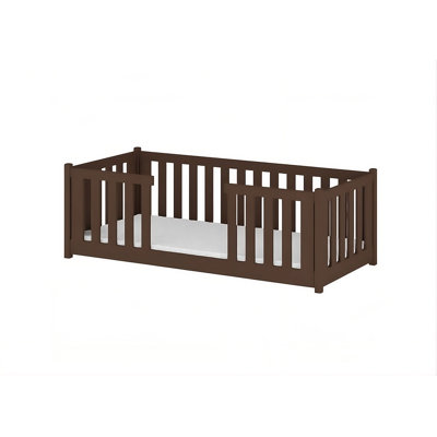 Bharath Single (3') Solid Wood Bed Frame with Mattress