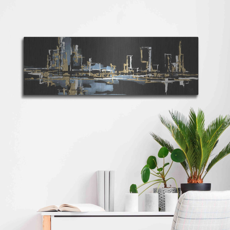 «Urban Gold VI» par Chris Paschke, H 12 po x l 36 po