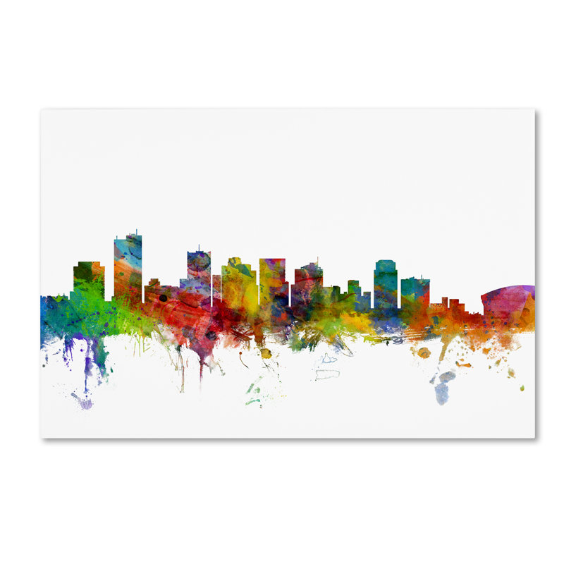 Modern & Contemporary, 16" H x 24" W x 2" D