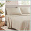 -Piece Cal King Bedding Sets, Polyester Modern Comforter and Sheet Set