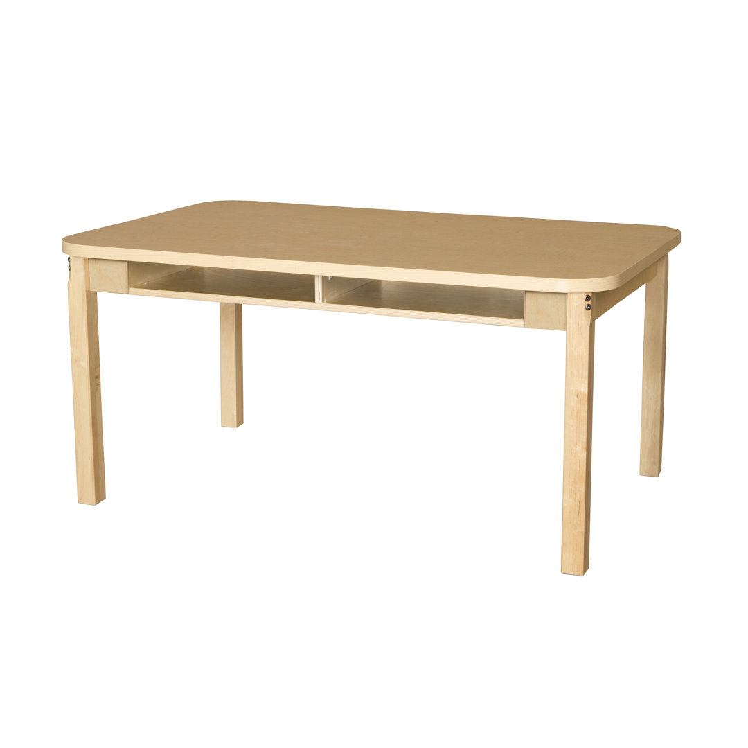 Wood Multi-Student Desk Wood Designs 