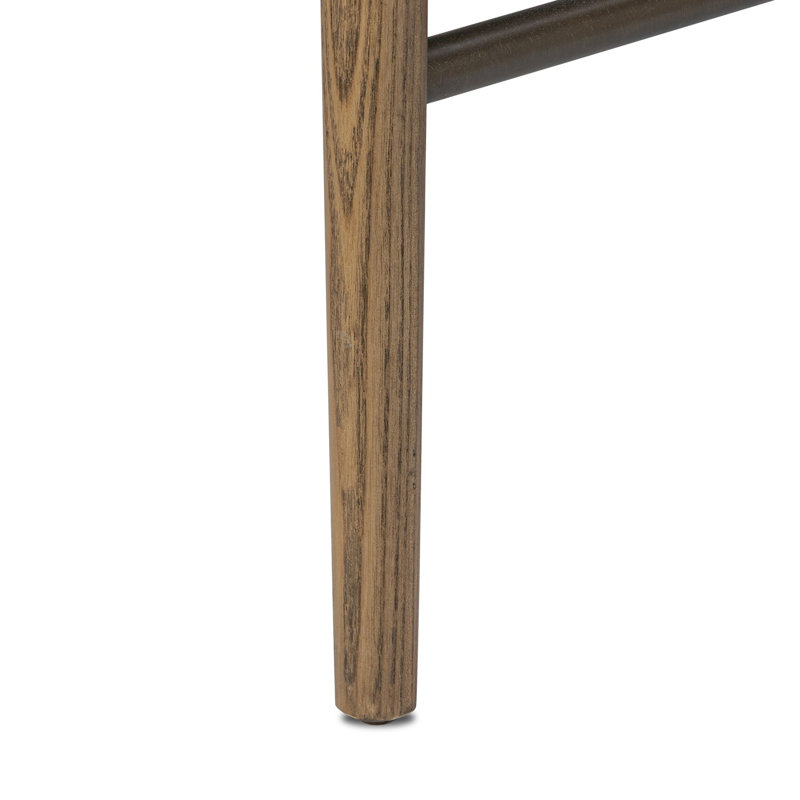Demi Upholstered Accent Stool, Taupe
