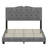Nikula Upholstered Velvet Panel Headboard Design Bed-1326495186-1326495184