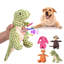 Peluche pelucheux pour chien