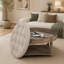 Repose-pieds de table basse rembourré Farmhouse-1948221944