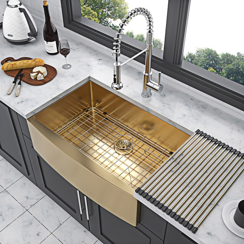 Farmhouse Apron Front Kitchen Sink