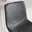 Upholstered Counter Height Bar Stool With Ergonomic Curved Backrest & Metal Frame(2PCS Sets)-2075685413