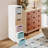 6 Drawers Storage Cabinet With Wheels-785998566