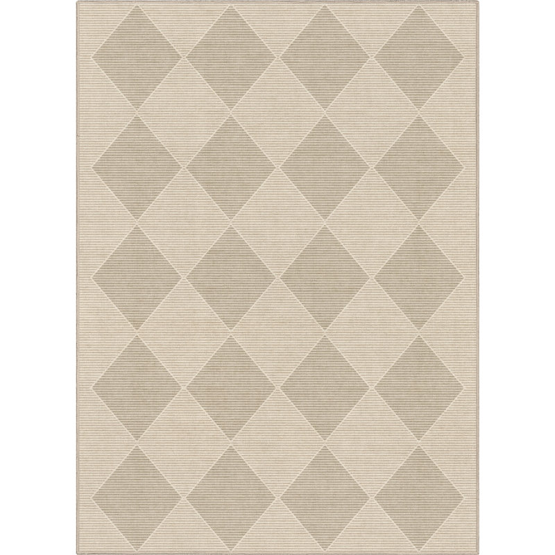 Tapis tissé à plat Kehr Basalt, Rectangle 5 pi 3 po x 7 pi 3 po