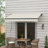 Outsunny Polyester Cover Retractable Patio Awning-98262357-112964796-112964798