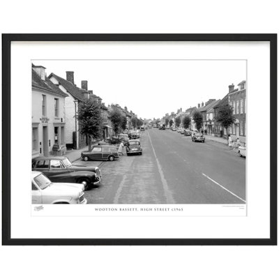 Wootton Bassett, High Street C1965 - Single Picture Frame Print